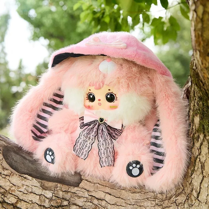 Samuel Velvet Ear Fairy Traces 800% Big Doll Series Blind Box Girls Cute Bedroom Ornament Plush Exquisite Doll Christmas Gifts
