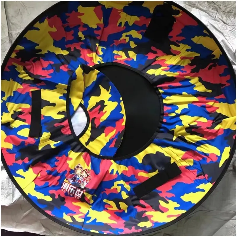 

Inflatable Snow Double Tube Circle Ski Toys Double Person Inflatable Sledge Snow Sled/Tube For Outdoor Fun