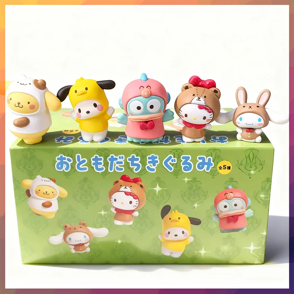 ブラインドボックス かわいいアニメ クロミ シナモロール マイメロディ アクションフィギュア おもちゃ デスクトップデコレーション 誕生日プレゼント