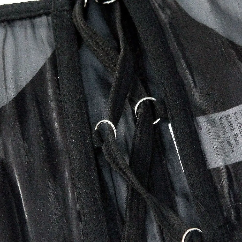 Faja moldeadora de malla para Control de barriga, corsé de encaje posparto transparente, cinturón adelgazante para adelgazar el vientre, faja moldeadora de cuerpo, Control de forma