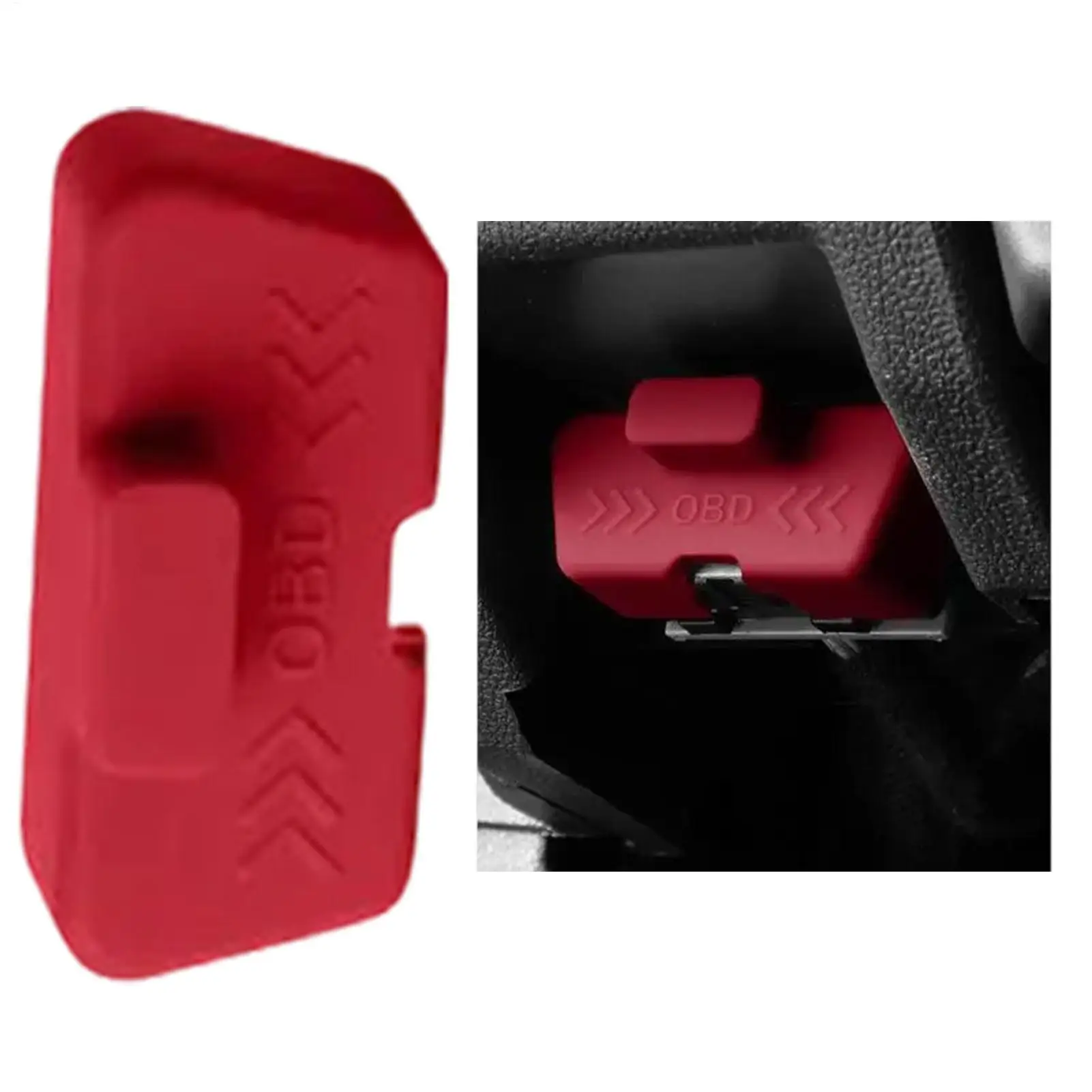 OBD Cover Lock Waterproof Vehicles Lid OBD Protector Protective Silicone Sleeve For Industrial & Scientific Vehicle Repair