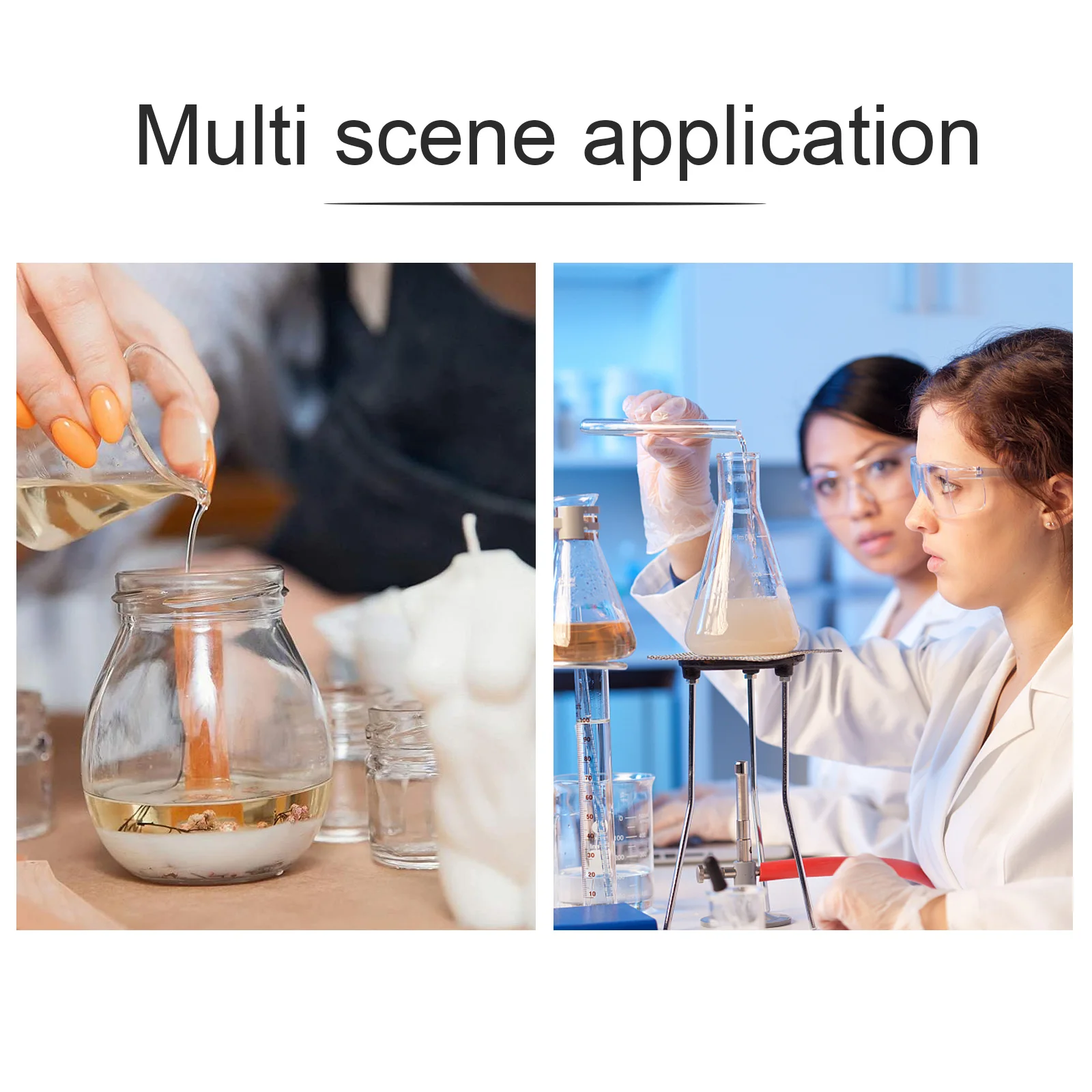 

20 Pcs Test Tubes Sampling Lab Containers Storage For Wide Plastic Transparent