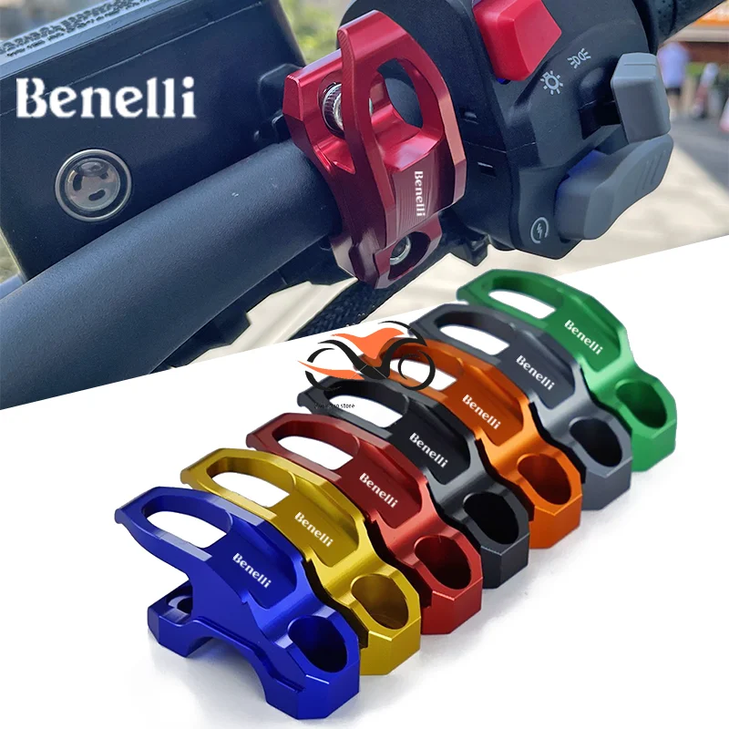 

For Benelli TRK 502 502X TNT 125 300 600 Leoncino Motorcycle Brake Master Cylinder Bracket Bag Luggage Clamp Holder Helmet Hook