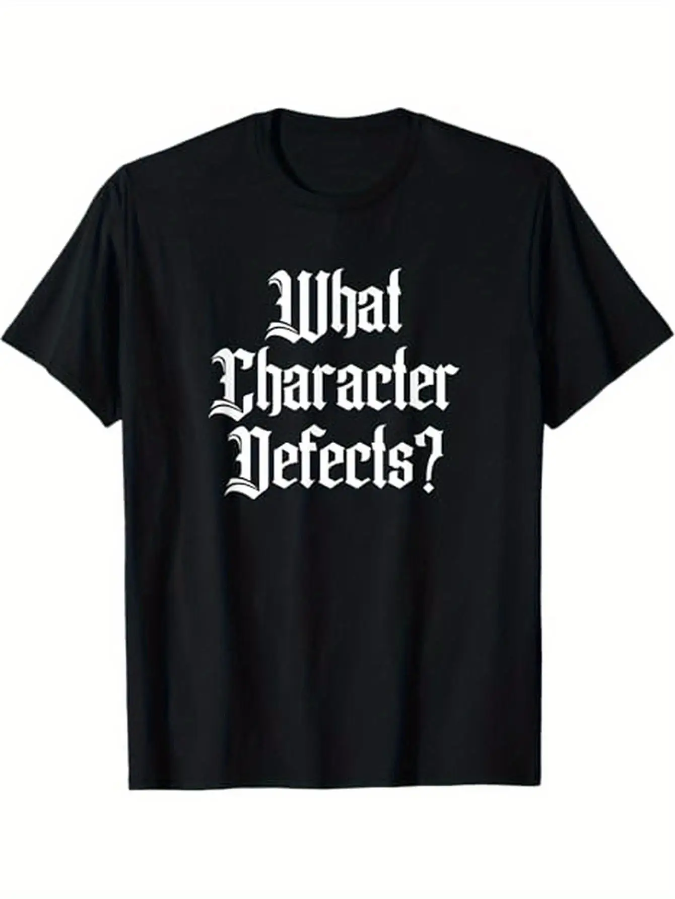 

Юмористическая футболка с изображением What Character Defects AA NA Recovery — 100% хлопок, идеальный подарок для мужчин, папы, мужа, дедушки — S-XXXL, Bla