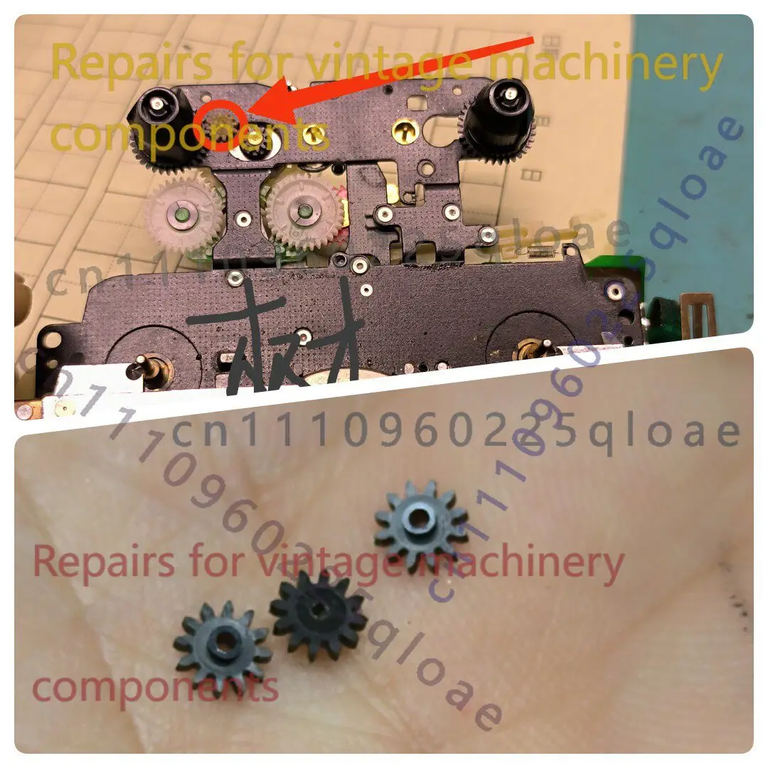 1pcs Take-up Reel Drive Gear Cord Replacement For Sony WM-701 WM-702 WM-707 Cassette Walkman Tape Mechanism Repair Spare Parts