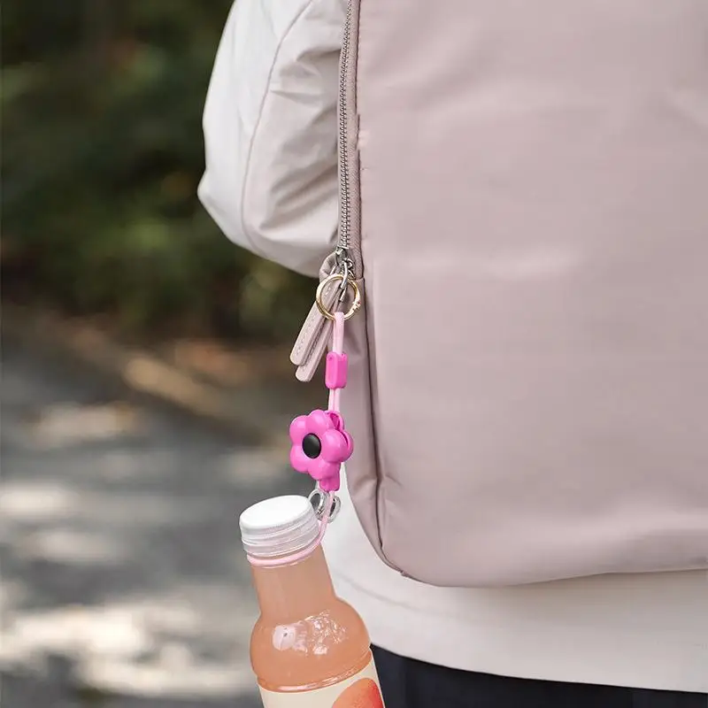 Reise-Hutclip Stilvoller Huthalter mit Blumenmuster Multifunktionaler Kappenclip für Sportrucksäcke und Outdoor-Ausrüstung – Detail 4