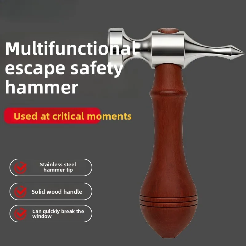 Car Multi-functional Safety Hammer, Car Window Breaker, Car Fire Emergency Escape Hammer, Glass Breaker Belt