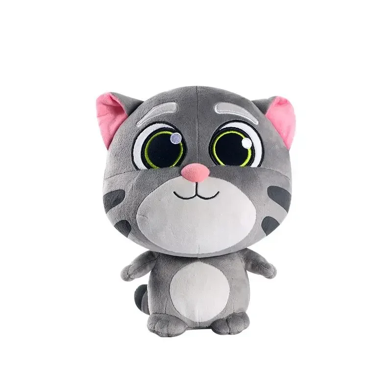 28cm Talking Tom And Friends Plush Talking Tom Angela Hank Ginger Ben Doll Soft Kawaii Can\'t Talk Version Kids Baby Gifts