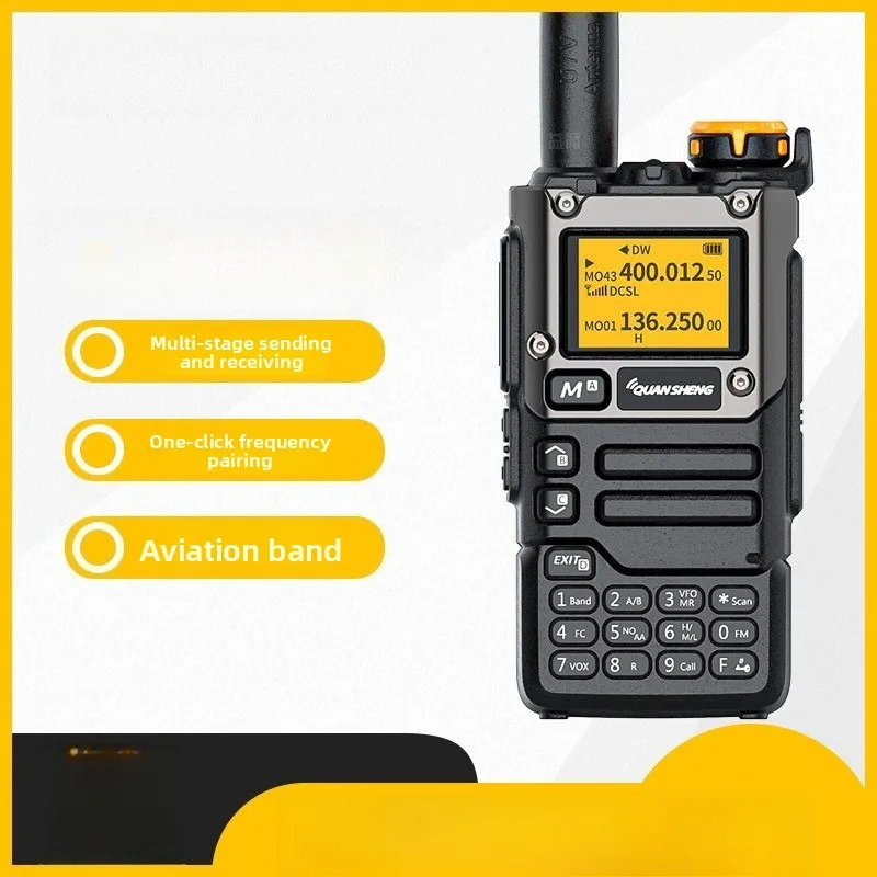 

Walkie-talkie UV-K6 High Power Outdoor Marine Aviation Section K5 Handheld Console