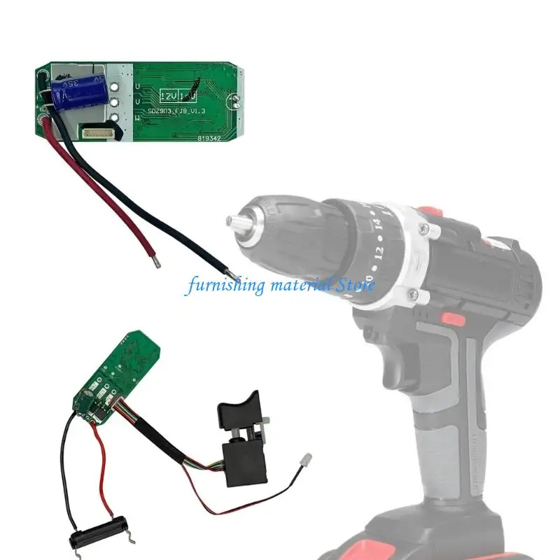 Y5GD Repair Wiring Board Replacement Part for Drill Service, Single Piece Electronic Control Part for Daily Maintenance