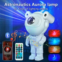 Proyector de estrellas Galaxy, luz nocturna, astronauta, proyector espacial, nebulosa estrellada, lámpara LED de techo para dormitorio, decoración del hogar, regalo para niños