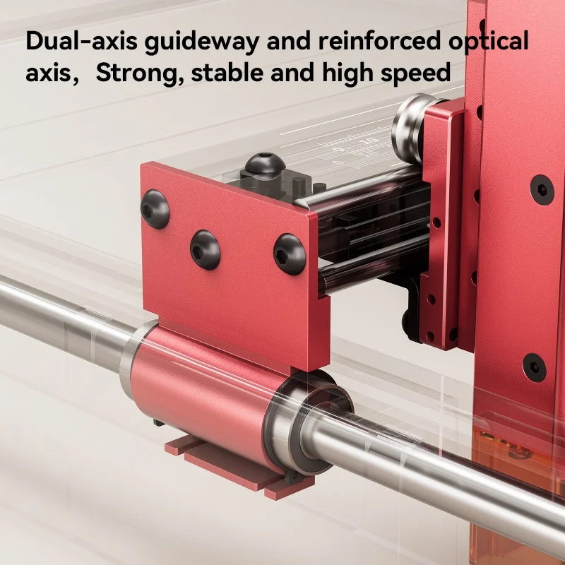 A12 Pro 50W All-In-One 2a Geração Estrutura de Metal de Uma Peça Design de Estrutura de Gravura Las Er Máquina de Corte e Gravura