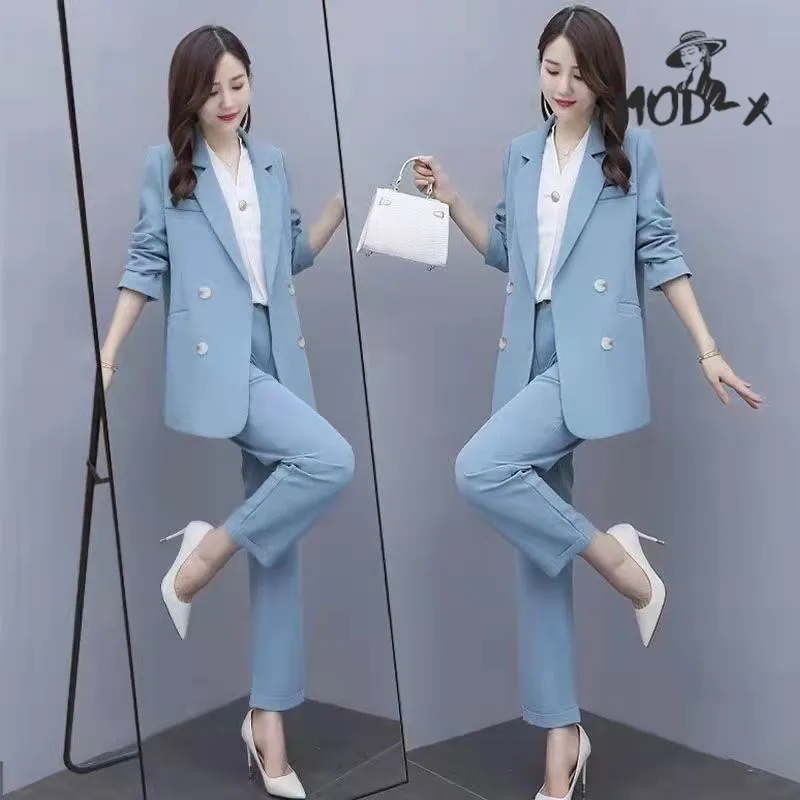 MODX-Loose Suit for Female New Korean Version Early Fall Casual Fashion Temperament Career Large Size Suit Hot 2024