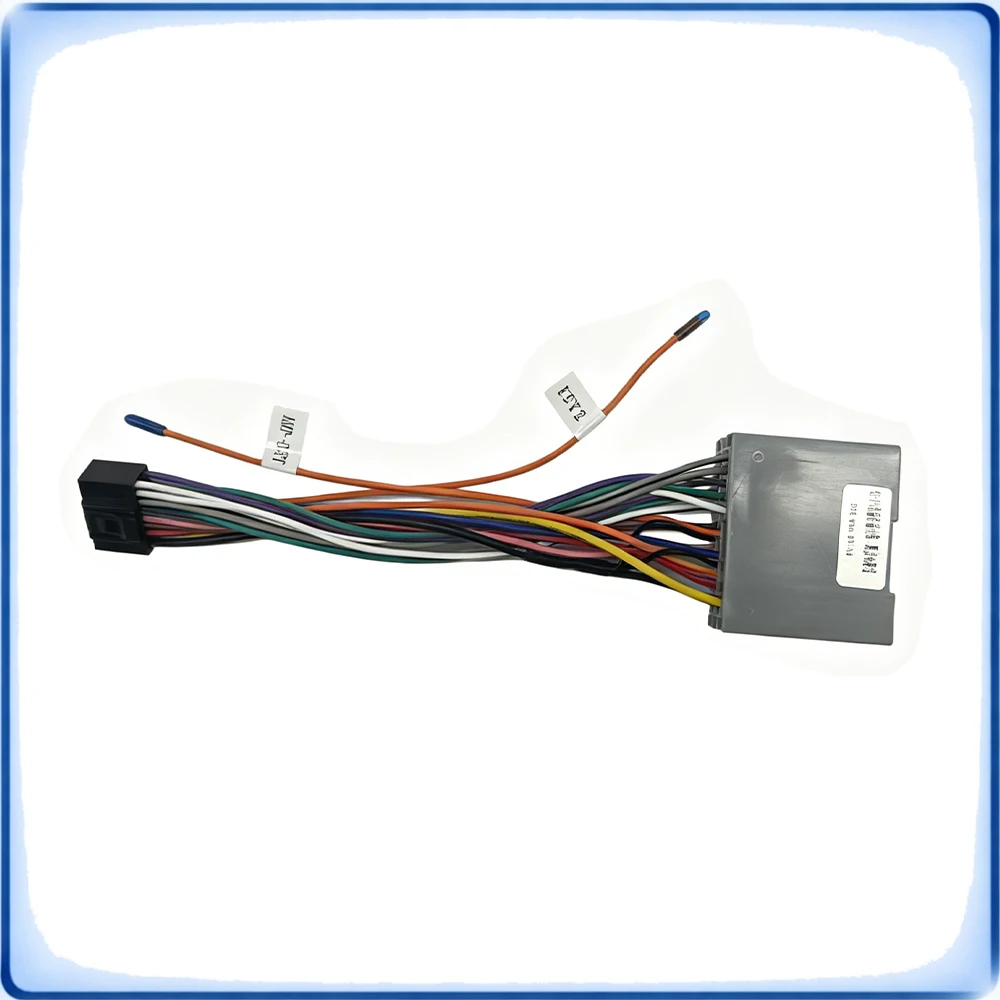 Cable adaptador de arnés de cableado de radio para coche de 24 pines a 16 pines para Ford Focus 2005-2011 Escape 2004, cable estéreo para unidad principal Android