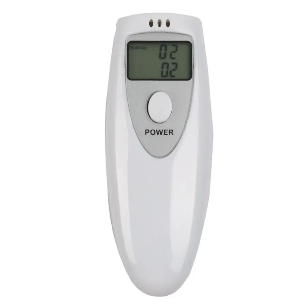 LED Digital Display Breathalyzer Analyzer Accuracy Plastic No Contacted Digital Breathalyzer Portable Durable Blow Breathalyzer