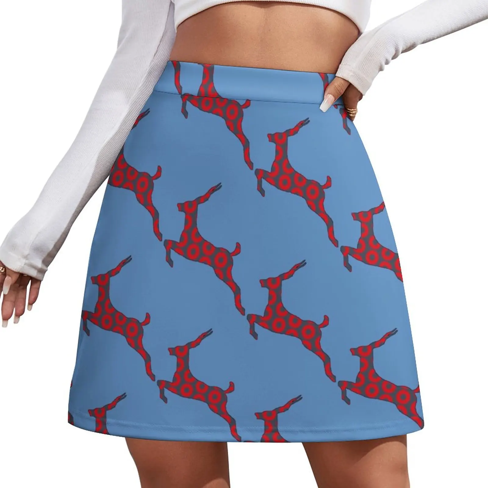 

Phish - Run Like An Antelope Mini Skirt Women's clothing Woman clothing Mini Skirt