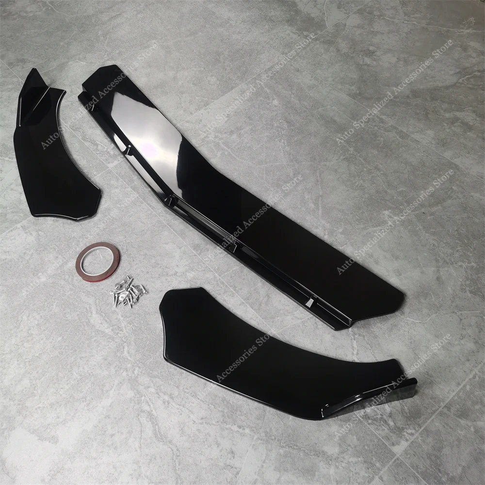 For Hyundai i20 MK2 Car Front Bumper Lip Spoiler Splitter Diffuser i20 GB TGDI MPI 2014-2020 Coupe Retroft Cover Bodykits Tuning - view 4