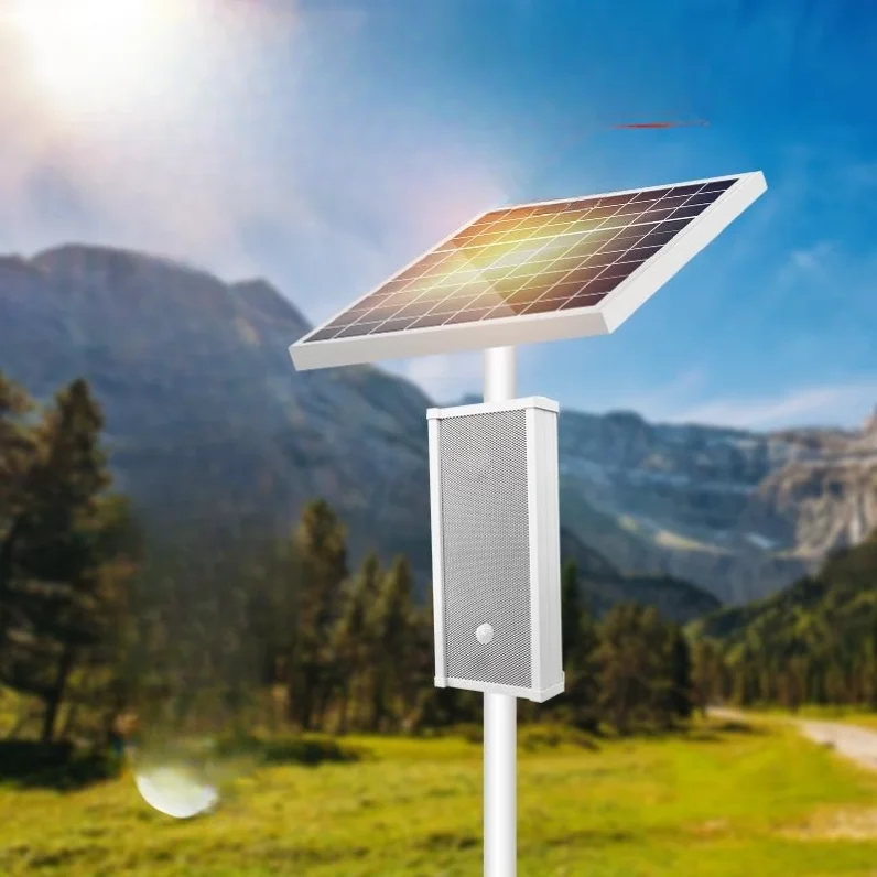 Индукционный звуковой сигнал на солнечной батарее для строительной площадки, инфракрасный датчик лесного огня, тело человека, наружный звуковой сигнал против утопления