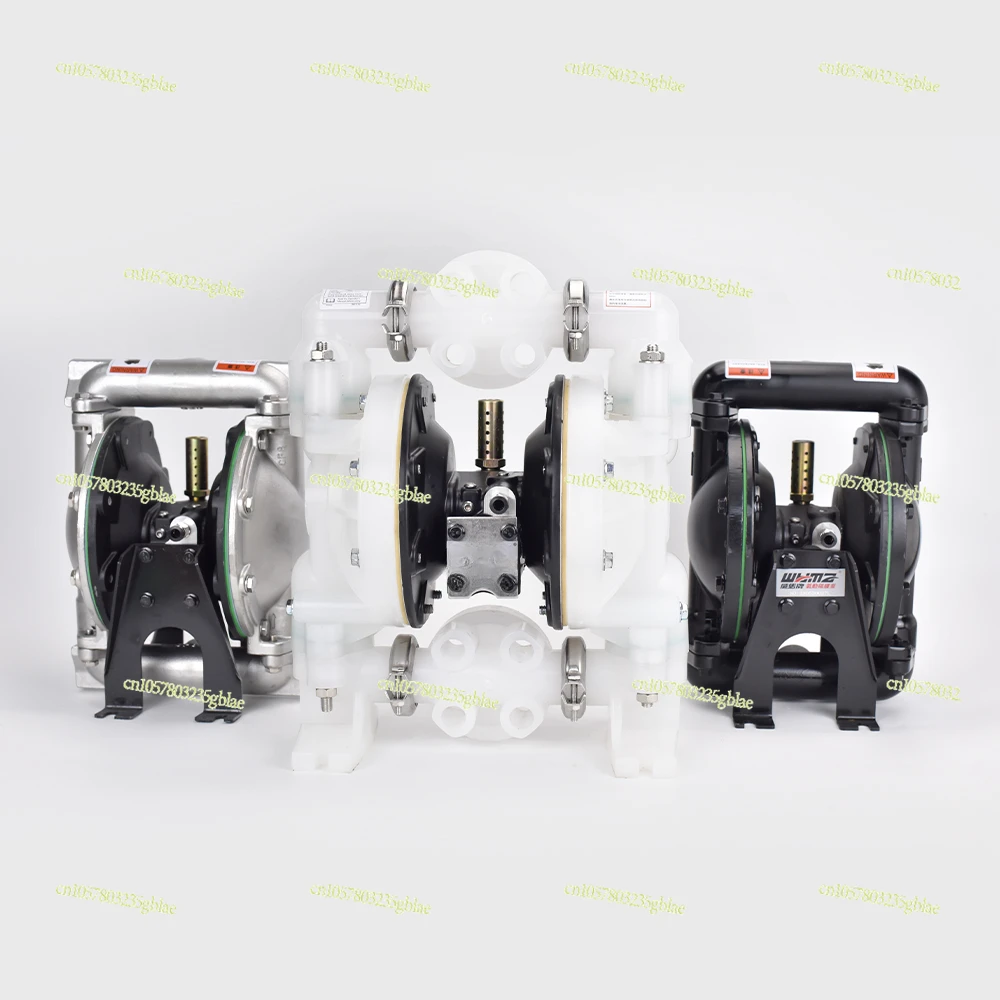 Miniature Diaphragm Pump 1/2 Corrosion Resistant Acid and Alkali Resistant Diaphragm Pneumatic Double Diaphragm Cylinder