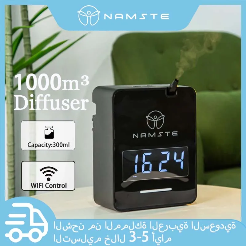 NAMSTE Fragrance Device Coverage 1000m³ Diffuser Bluetooth Wifi Aromatherapy Machine Hotel Essential Oil Hvac Home Diffuser