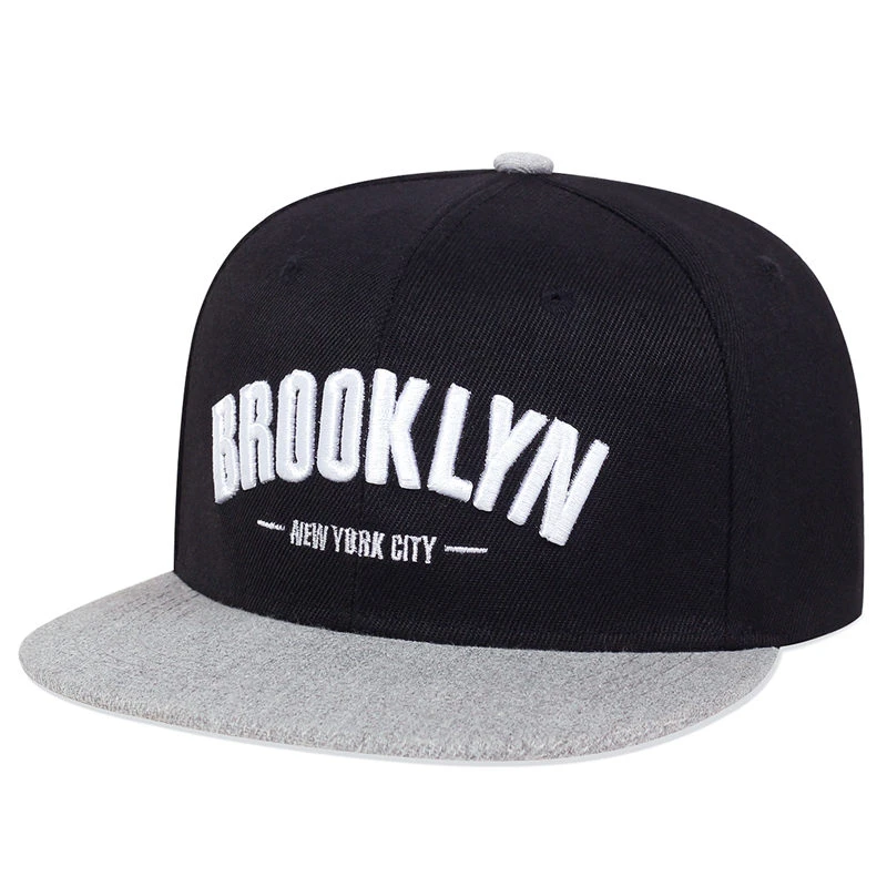 BROOKLYN Baseball Cap adjustable Hip Hop snapback Hat For Men Women adult headwear outdoor casual Sun Hats Trucker Caps