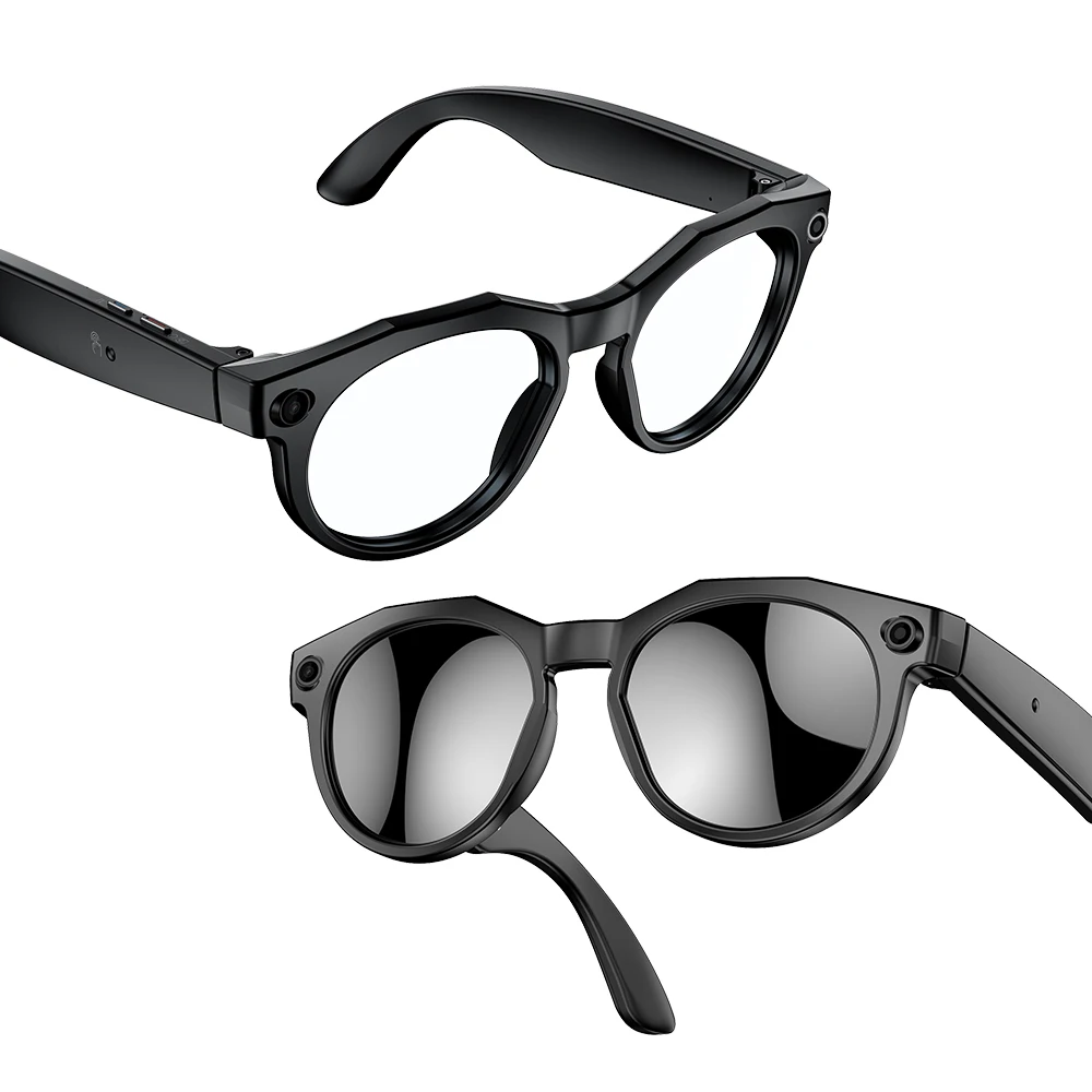 

W611 Smart Glasses with 8MP Al Intelligent Translation BT Calling WIFI Transfer Video Recording Sunglasses