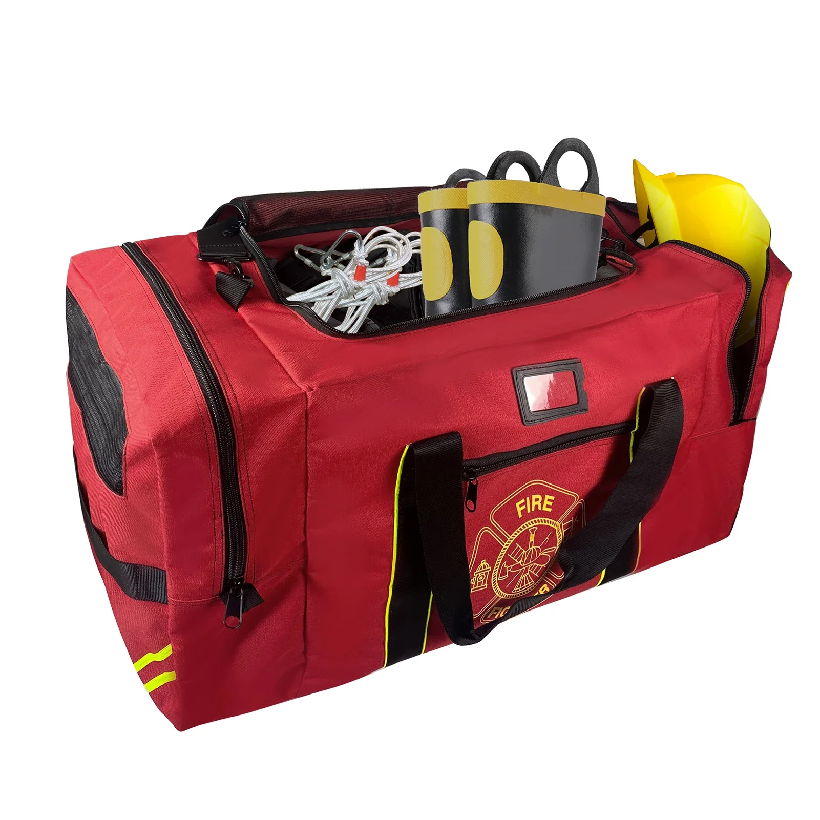 FOR Large Firefighter Rescue Bag Rescue Turnout Fire Gear Bag For Fireman Fits Fireman Rescue Equipment Large Capacity