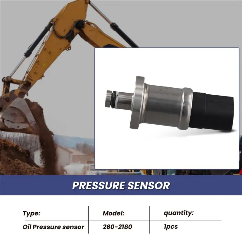 New Arrival 260-2180 2602180 High Pressure Sensor Switch 40Mpa Pressure Sensor For Caterpillar Excavator Machine 349D 374D 390D