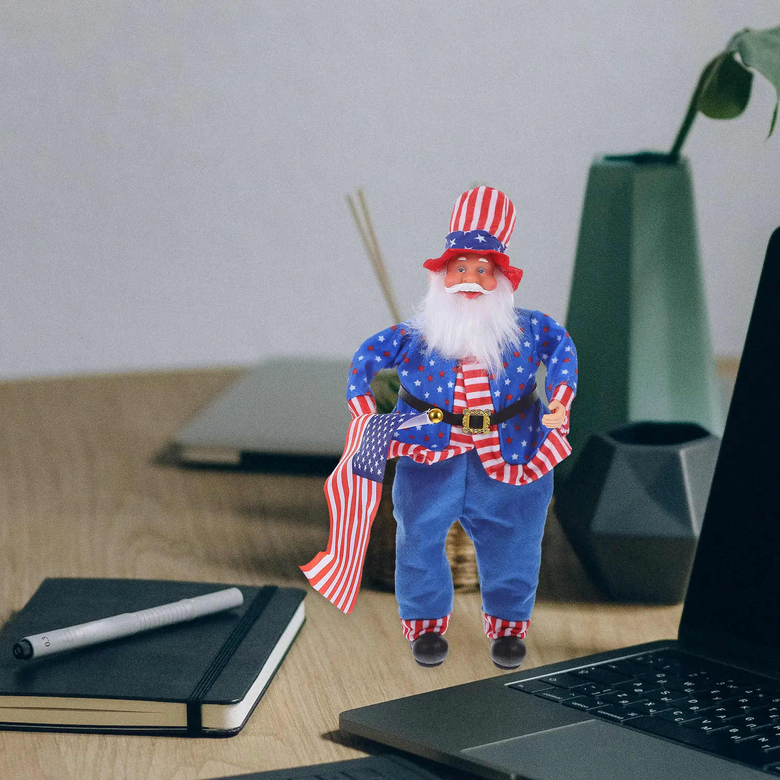 

Independence Day Uncle Ornament Patriotic Old Creative Design Bedroom Living Room Decoration Celebration Gift Patriotic Old