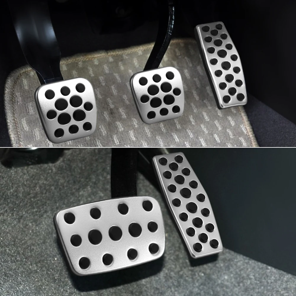 Car Styling Gas Brake Pedal Pads Cover For Chevrolet Cruze Equinox Trax / OPEL Mokka Vauxhall ASTRA J Insignia Saab 9-3