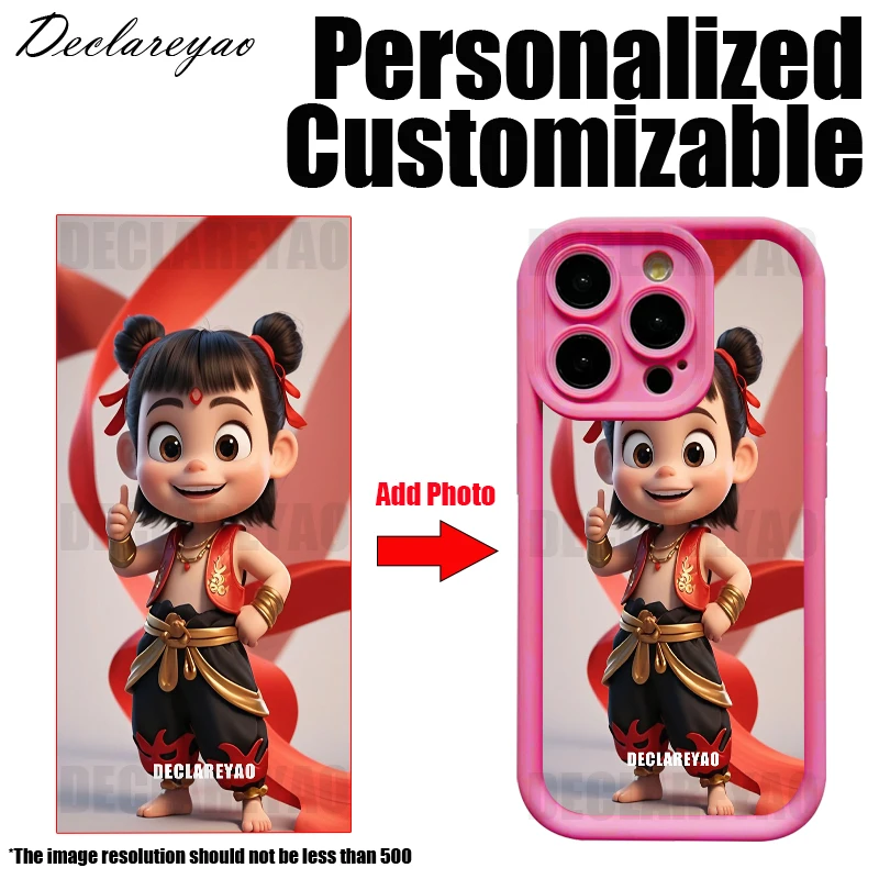 

Personalized DIY Customized Photo Custom Case For Apple iPhone 11 Pro X S Xs Max XR SE 6 6S 7 8 Plus Cover Picture Silicone Soft