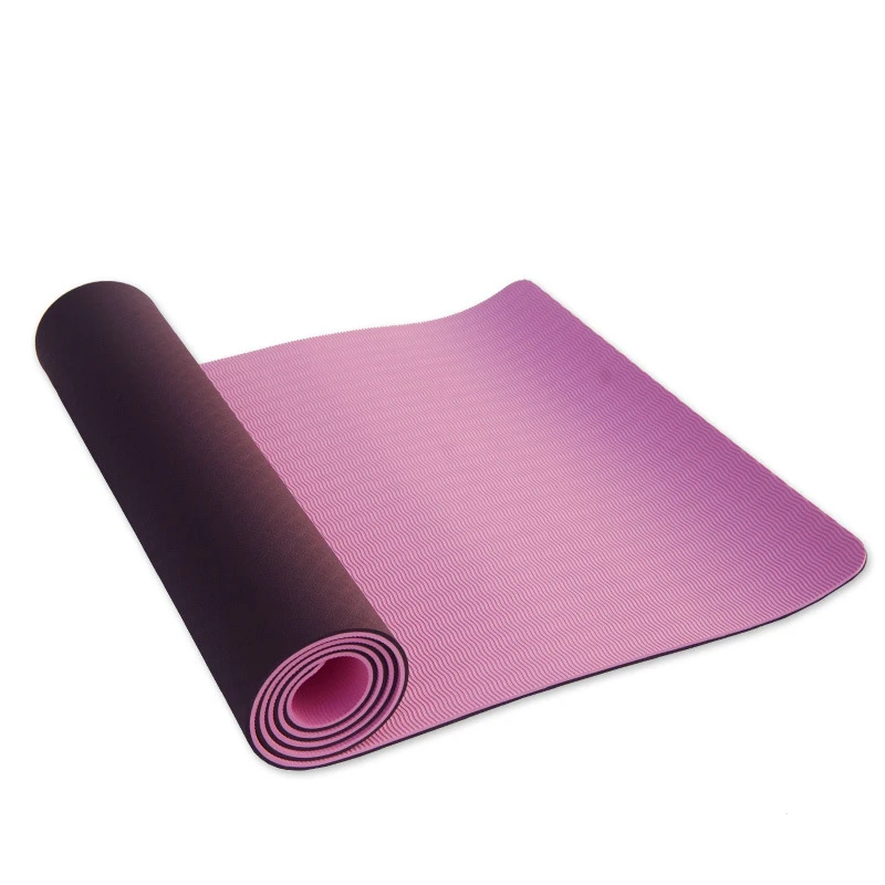 Wholesale Custom Logo Design Light Weight Extra Thick 8mm 10mm Exercise Eco Friendly Non Slip TPE Foam Yoga Mat