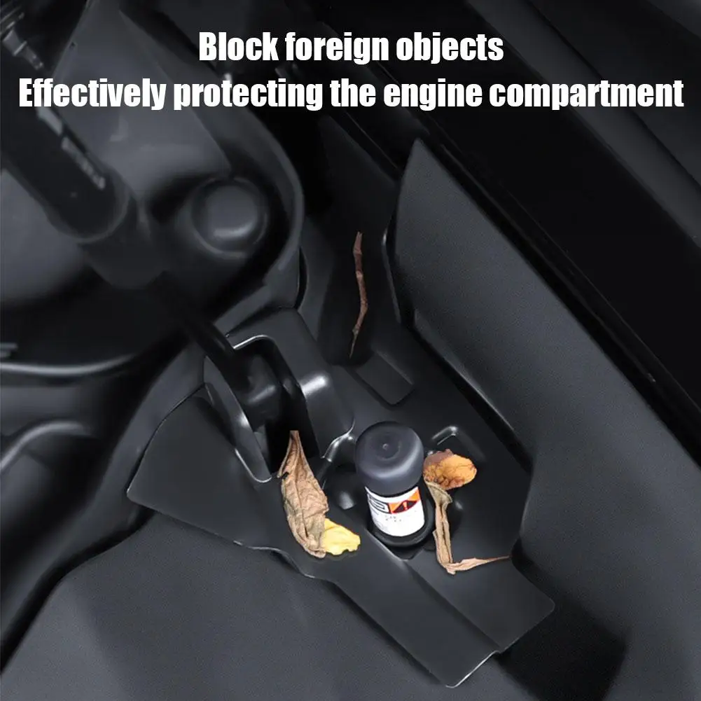 Car Front Cover Sink Filter Portable Anti-clogging Water Guide Grille Channel Hood Tank Filter For Tesla Highland 2 Y8V2