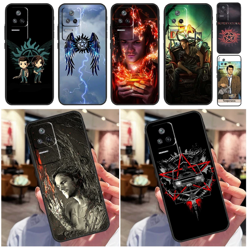 Supernatural TV Show Case For Xiaomi 13 12 Lite 12X 11T 12T Pro Cover For POCO F5 X5 X3 Pro X4 F4 GT F3 C40 M5s