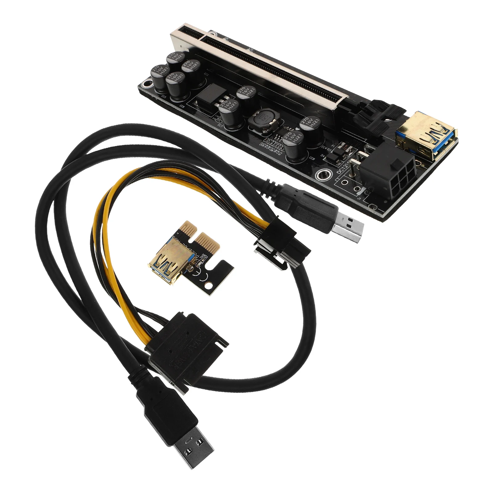 

Graphics Card Extension Cable 1X to 16X PCI Express Riser Cable High Speed Stable Connection Notebook Computer Components