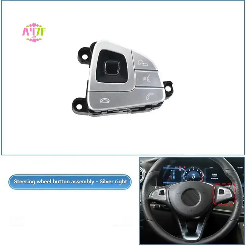 

A47F-Car Multi-Function Steering Wheel Switch Button Kit For Mercedes Benz E Class W213 W238 E200 E300 E400 2016-2018