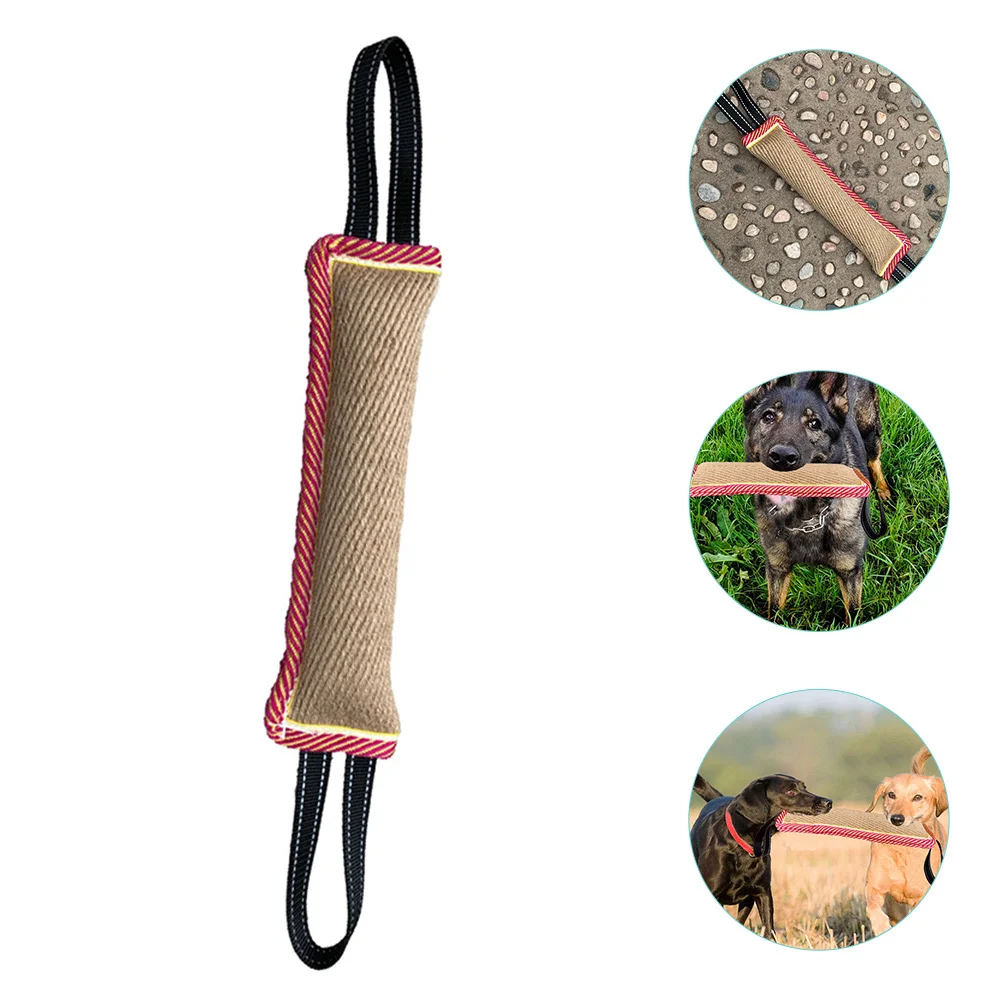 

Dog Chew For Home Interactive Training Molar Puppy Teeth Grinding Plaything Pet Bite Tug Stick Destructive Behavior Relief