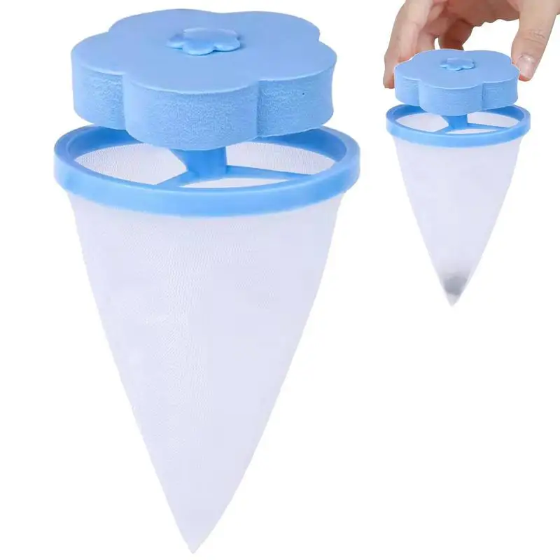 Floating Hair Filtering Mesh Removal Catch Lint Washing Cleaning Machine Pet Fur Hair Trap Dirty Collection Bag Laundry Balls