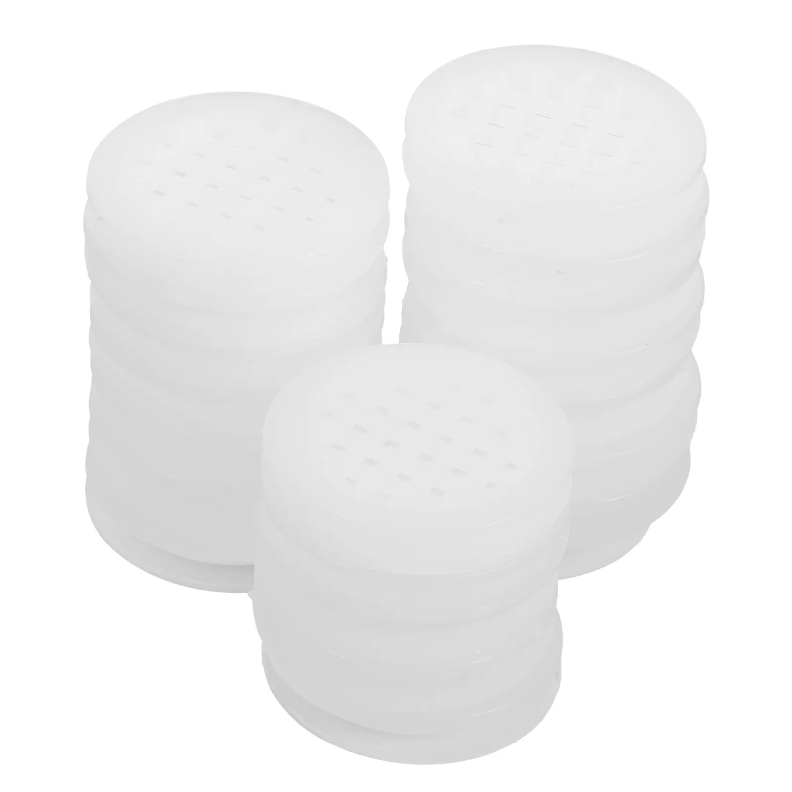 

20 шт. круглых пластиковых вентиляционных отверстий для шкафов, гардеробов, обувниц, кухонной мебели, маленькие вентиляционные решетки