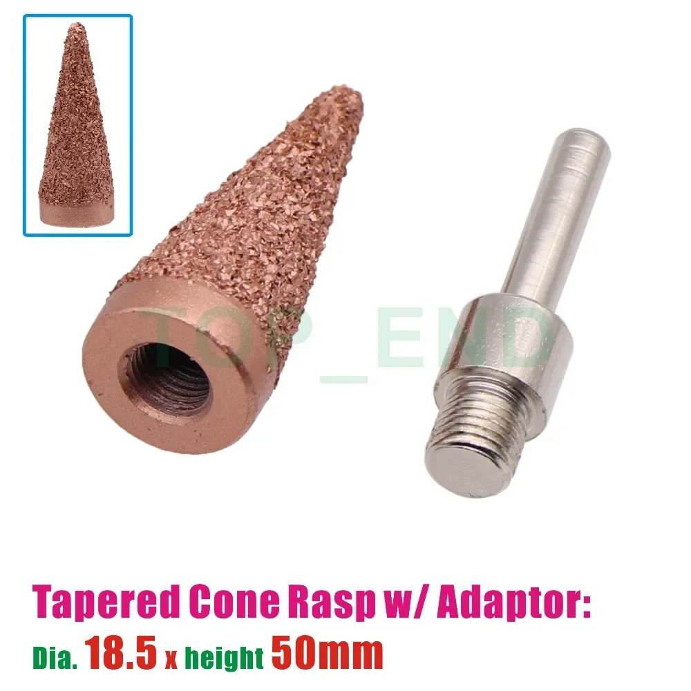 1pc New Buffing Wheel Tungsten Carbide Rasp Round Faced / Tapered Cone / Pencil Rasp with Arbor Adaptor Wheel Grind Rasp