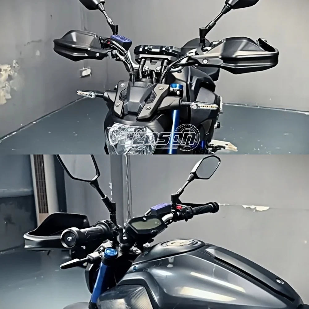 Handguard For Yamaha MT-07 FZ07 MT07 MT 07 FZ 2014-2024 Motorcycle Handlebar Windshield Hand Lever Protection Accessories