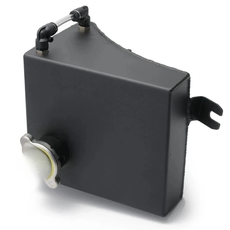 

Car modified cooling kettle 1.75L oil breathable pot triangular auxiliary water tank