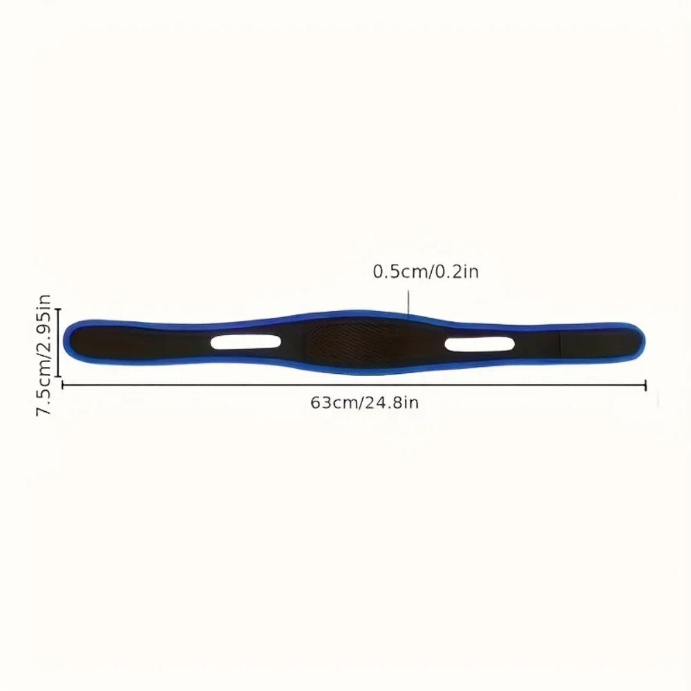 1 Reusable Simple Facial Training Belt, Oral Breathing Chin Support Belt, Available in Various Colors image 4
