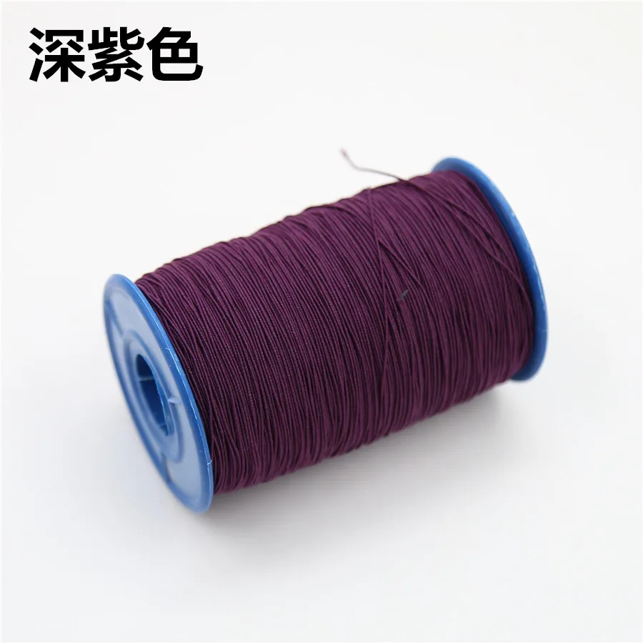 500yards+0.5mm Colored Elastic Thread Sewing Machine Thread Very Fine Elastic Cord Elastic Rubber Band Elastic Band Thread Roll