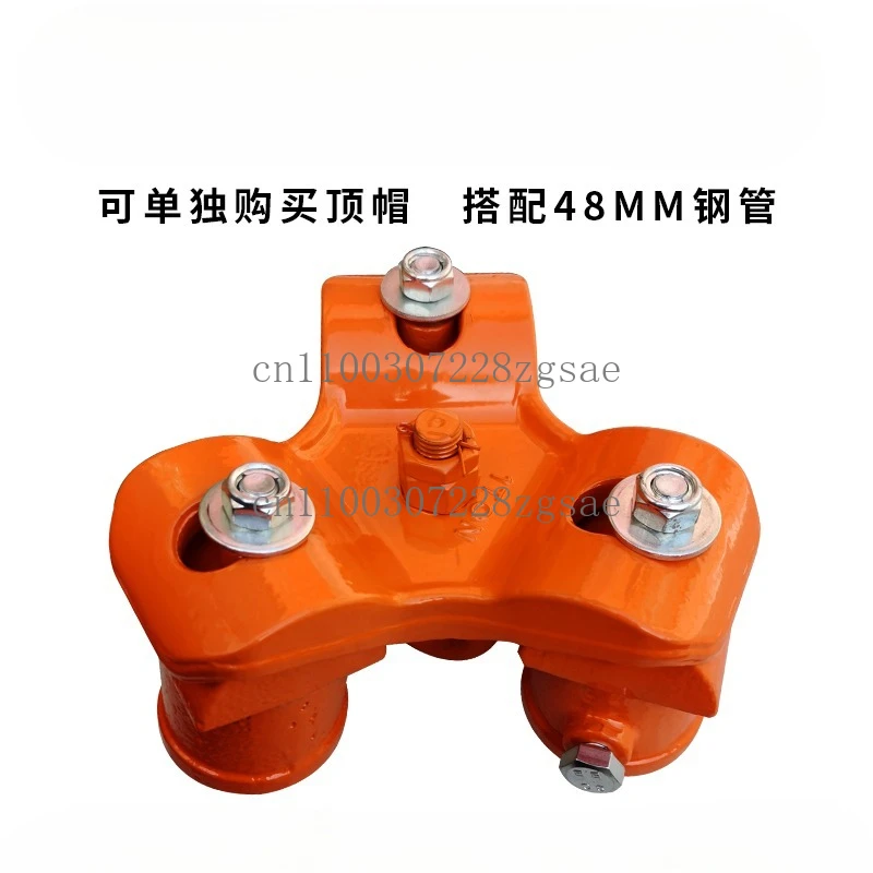 Lifting tripod top hat rescue iron pipe simple triangular hanger fire wellhead triangular bracket pulley hanging rack/in stock
