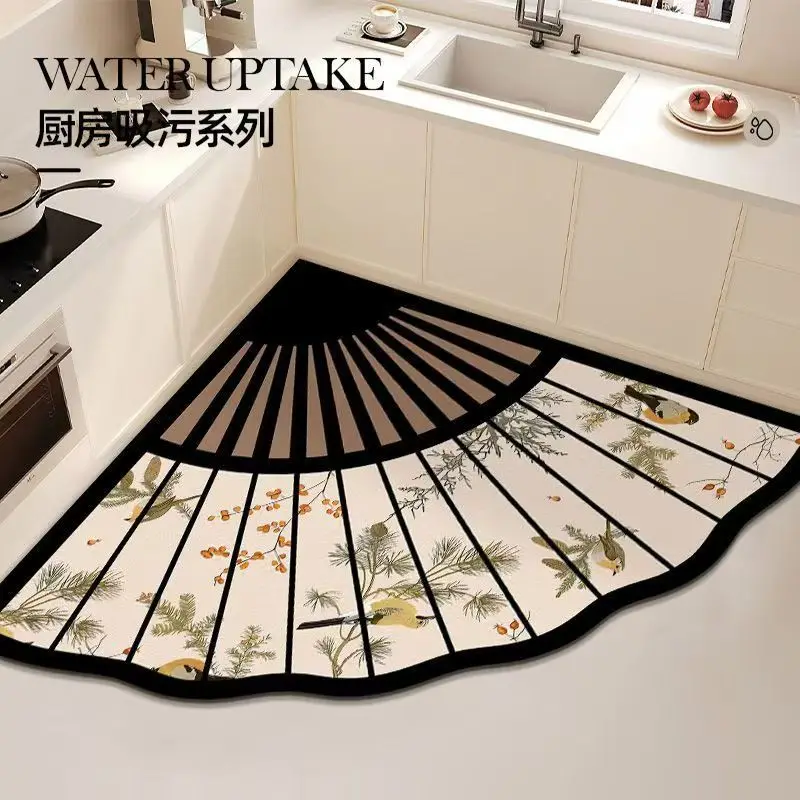 DSA kitchen floor mat household new Chinese floor mat water-absorbing, washable and easy to take care of wholesale