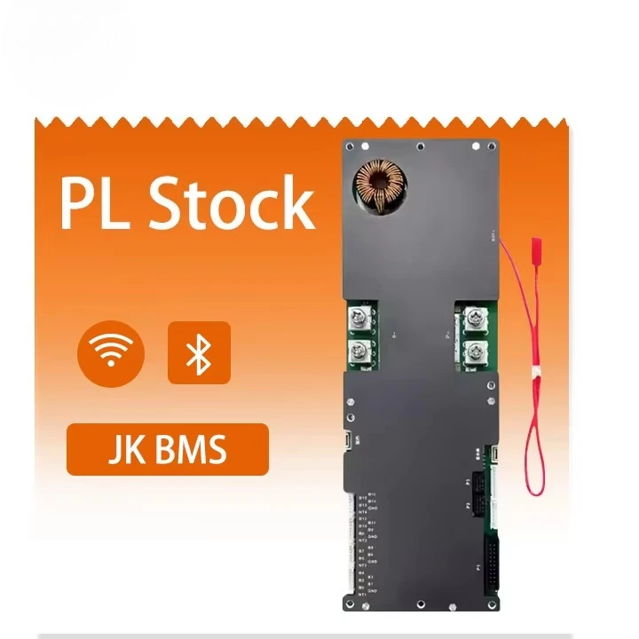 JK 14.8V 12V 4S 8S 16S 24S Lifepo4/NMC/LTO BMS 100A/150A/200A Smart RS485/CAN Active Balancer