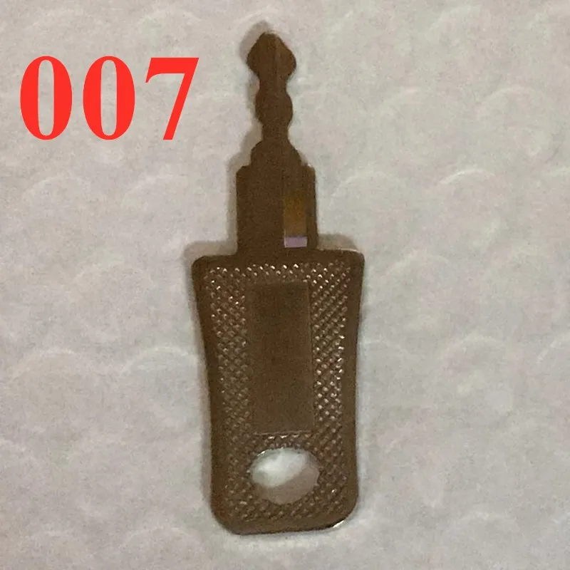 1 قطعة مفتاح لمفاتيح الأمتعة TSA007 TSA002 المتوافقة مع أقفال الأمتعة لـ TSA 007 002 أقفال رئيسية TSA007 TSA002