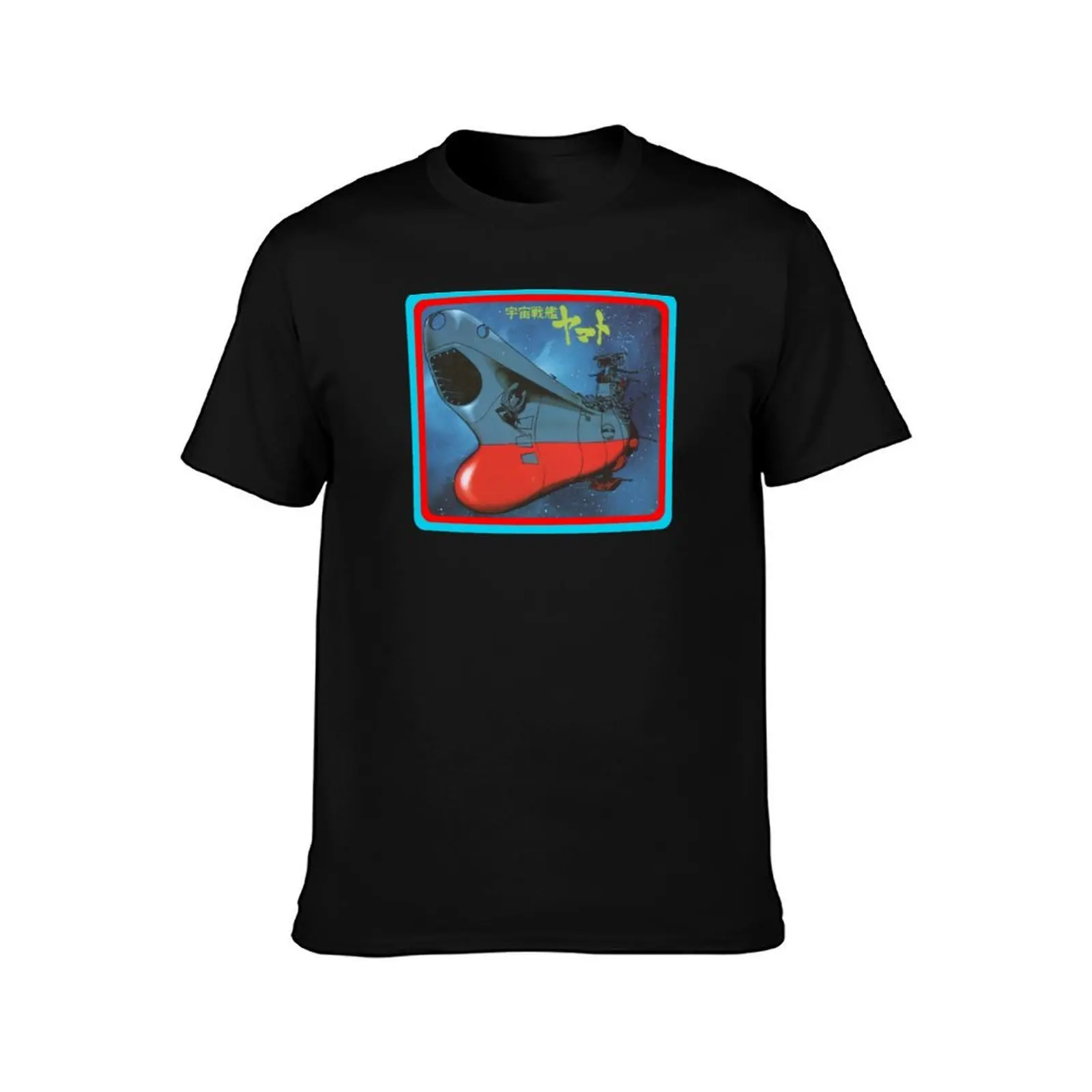 Vintage Space Battleship Yamato 01 T-Shirt Daily Wear Print T-Shirt