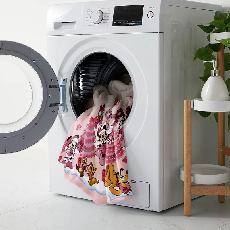 Kerst Mickey Mouse Flanellen Deken Pluizig Gezellig Gooi Kinderen Volwassen Dutje Dekens Beddengoed Deken voor Party Home Decorations